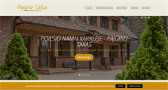 Desktop Screenshot of pajuriotakas.lt